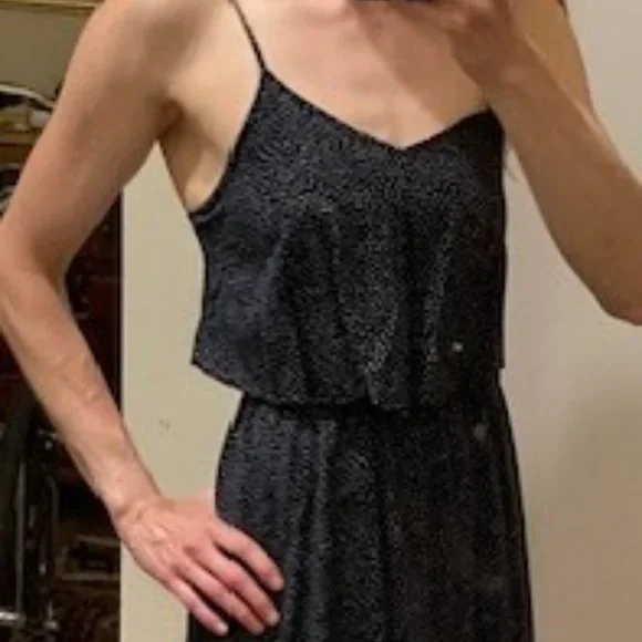 H&M | Dresses | Hm Sundress Black And White Polka Dot | Poshmark